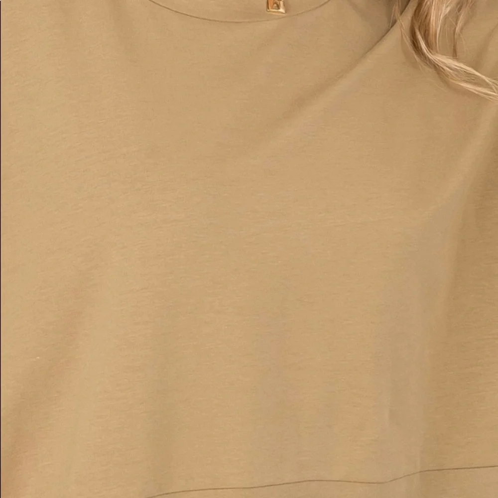 Free item with bundle Adorable oversized cotton jersey tie up sleeve dress - Picture 6 of 7